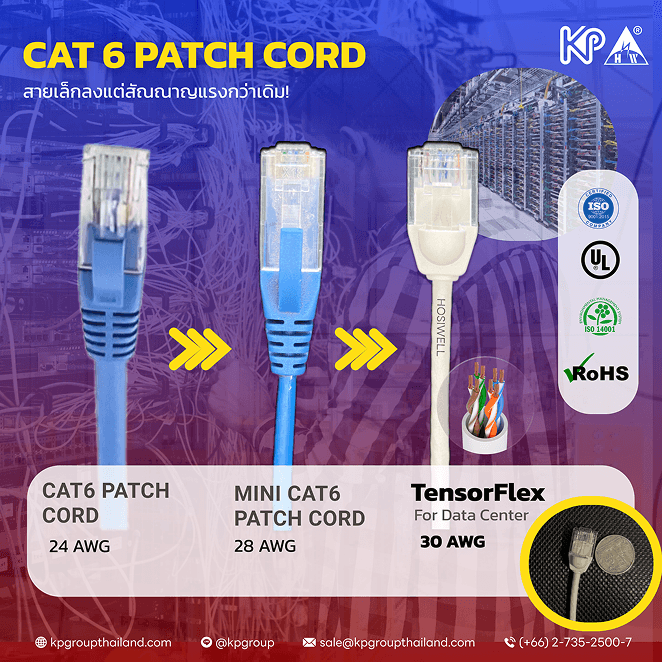 สายแลน, Patch Cord สำหรับ Data Center